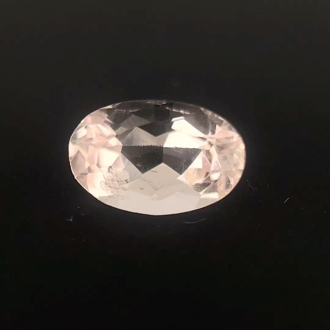 Oval Pink Morganite 2.71ct loose gemstone