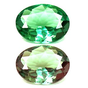 Oval Green Alexandrite 0.3ct loose gemstone