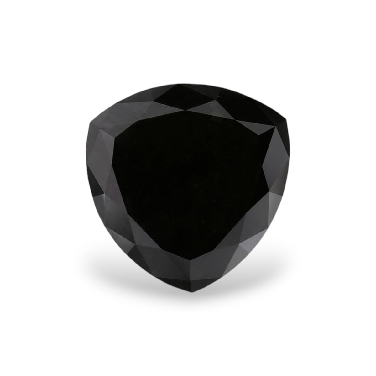 Triangular Fancy Black Natural Diamond 1.55ct VVS2 loose diamond