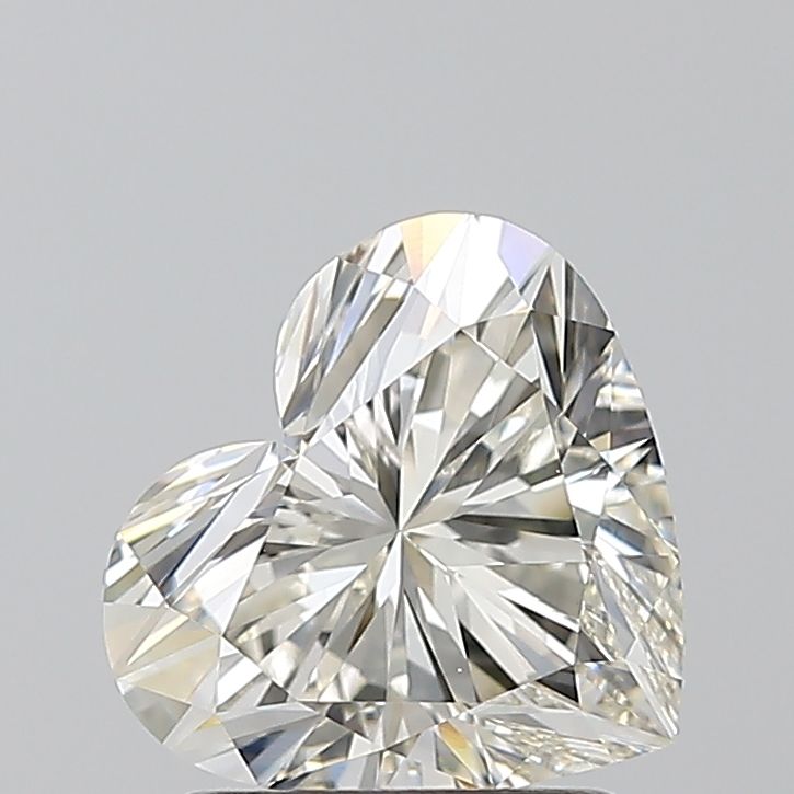 Heart Natural Diamond 1.51ct J VS1