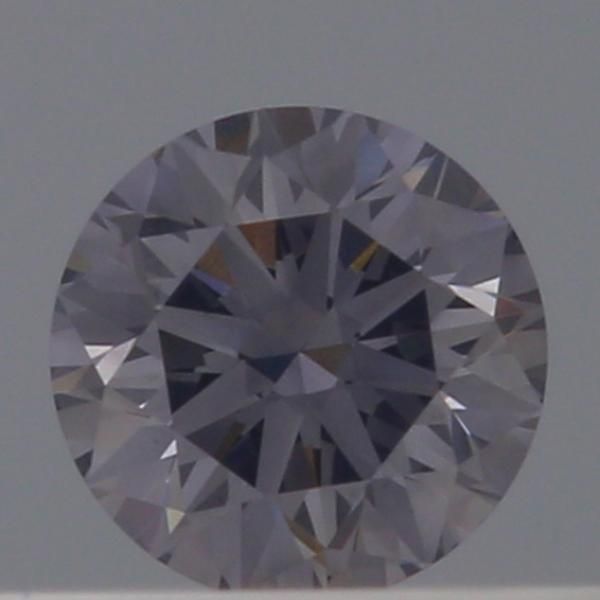 Round Fancy Gray Blue Gray Natural Diamond 0.14ct loose diamond