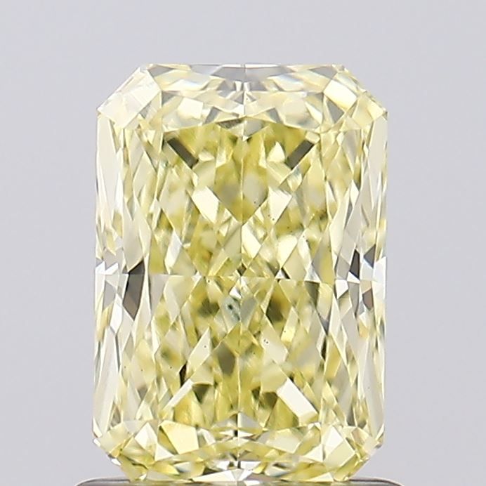 Radiant Fancy Yellow Lab-grown Diamond 1.09ct VS1 loose diamond