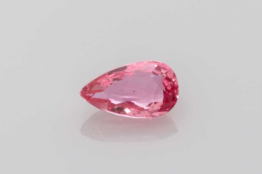 Pear Orange Sapphire 1.52ct loose gemstone
