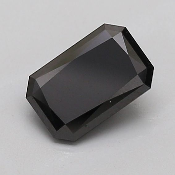 Radiant Fancy Black Lab-grown Diamond 1ct loose diamond