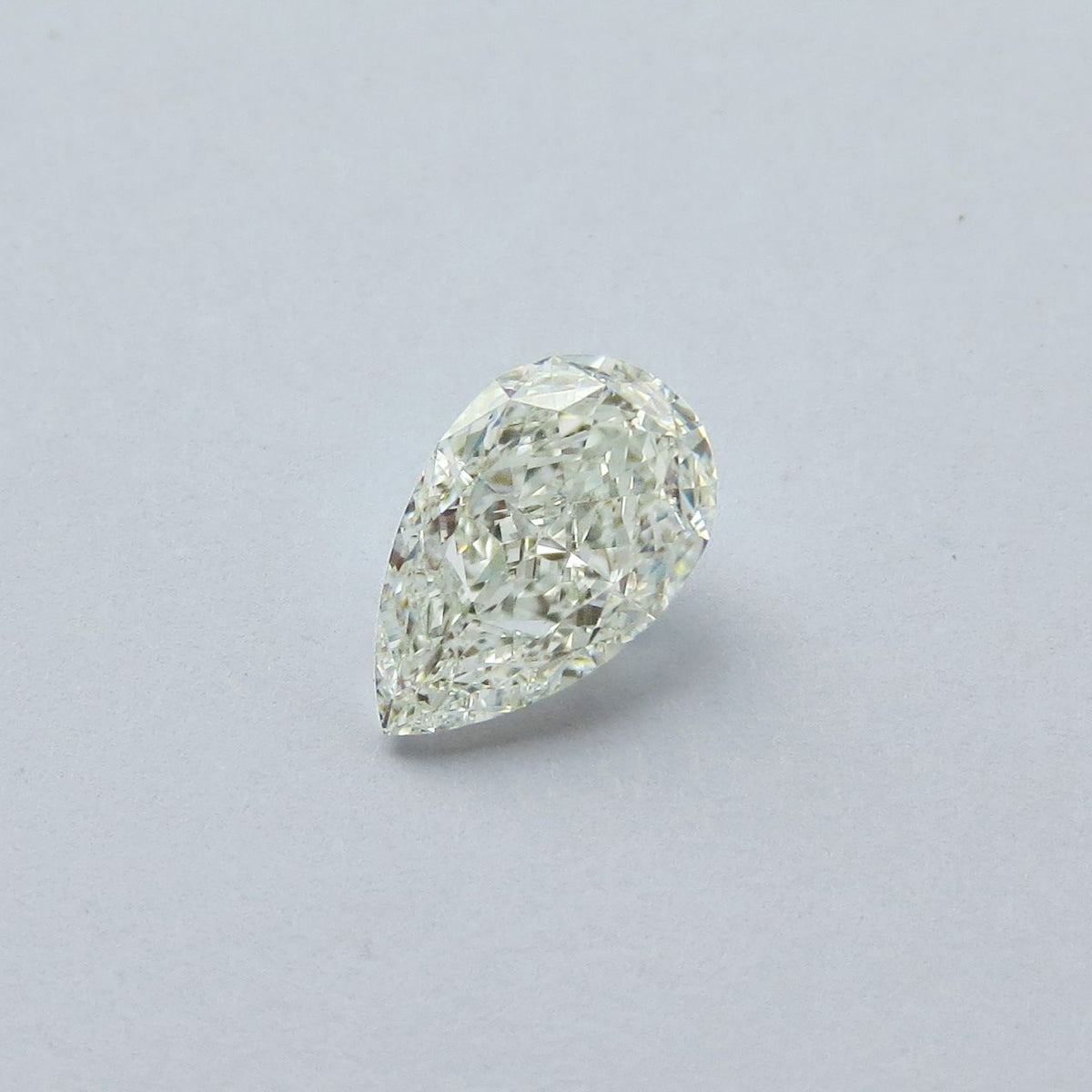Pear Faint Green Natural Diamond 1.27ct VS2 loose diamond