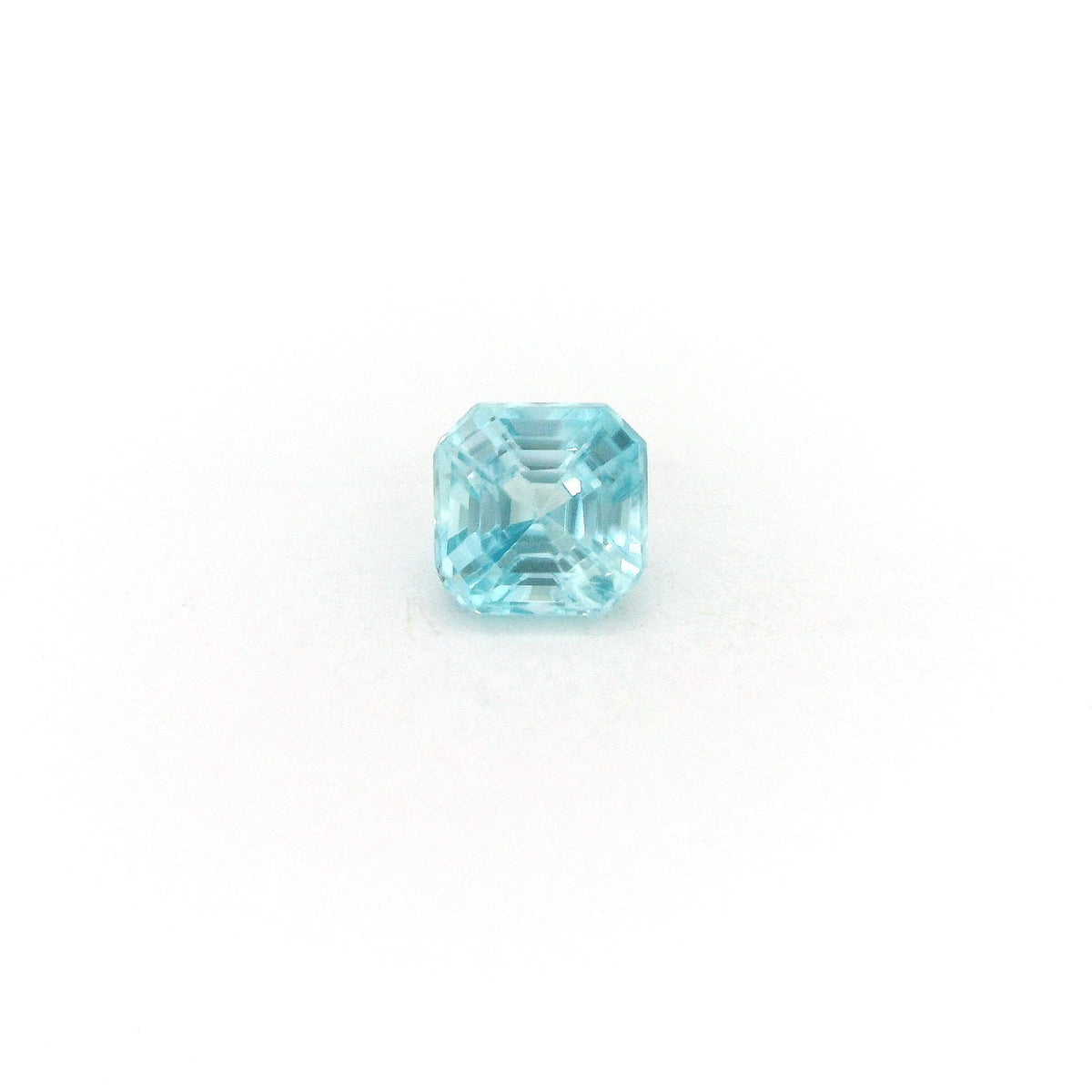 Octagonal Blue Zircon 1.02ct loose gemstone