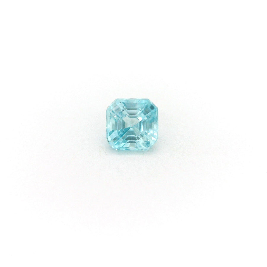 Octagonal Blue Zircon 1.02ct loose gemstone