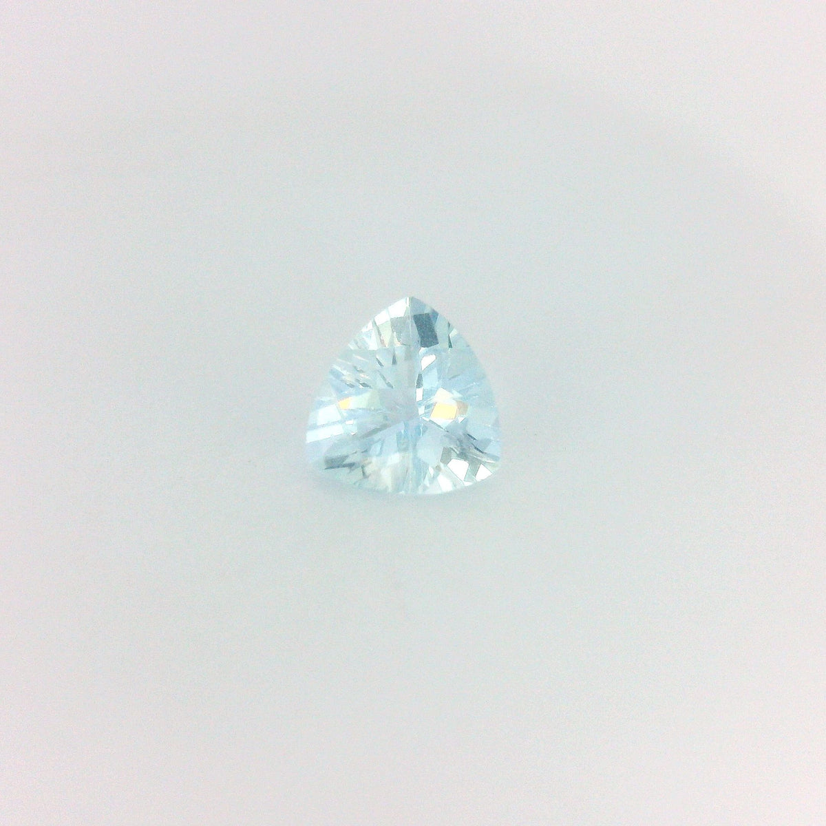 Triangular Blue Aquamarine 0.6ct loose gemstone