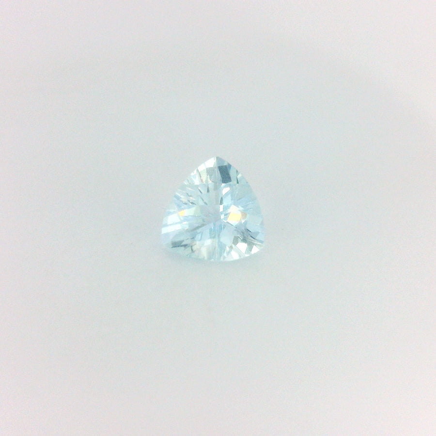 Triangular Blue Aquamarine 0.6ct loose gemstone