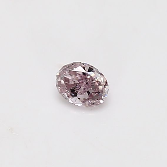 Oval Fancy Brownish Pink Natural Diamond 0.13ct loose diamond