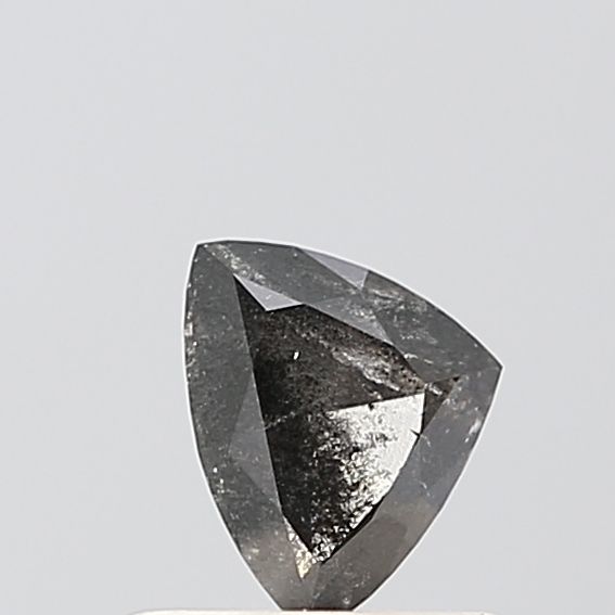 Triangular Salt And Pepper Natural Diamond 0.45ct VS1 loose diamond