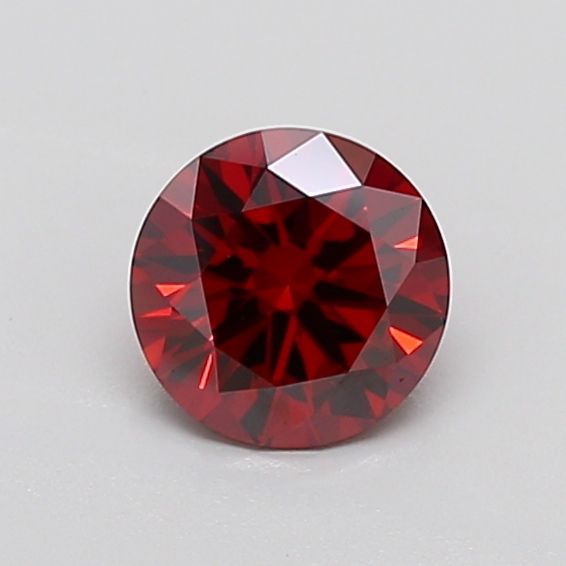 Round Fancy Deep Brownish Orange Lab-grown Diamond 1.08ct VS1 loose diamond