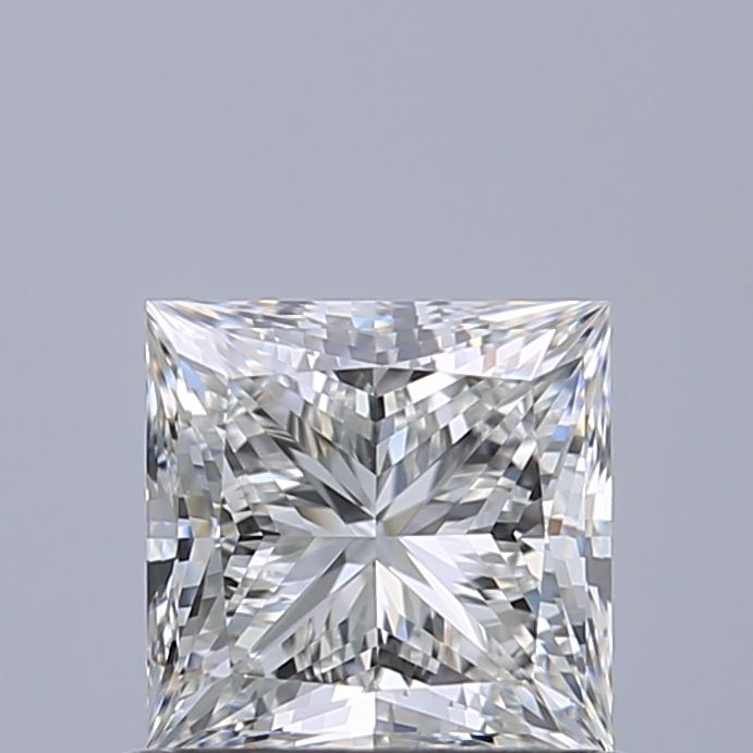 Princess Natural Diamond 0.73ct F VVS1