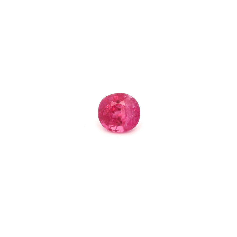 Cushion Red Ruby 0.47ct loose gemstone