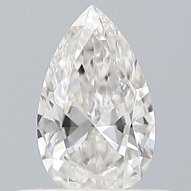 Pear Natural Diamond 0.34ct F VS1