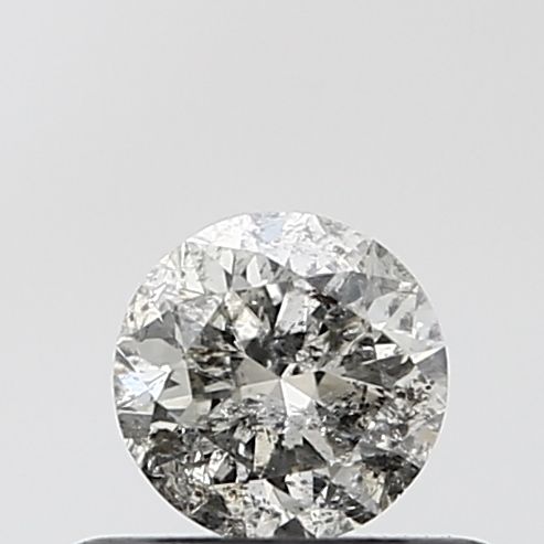 Round Salt And Pepper Natural Diamond 0.37ct VVS1 loose diamond