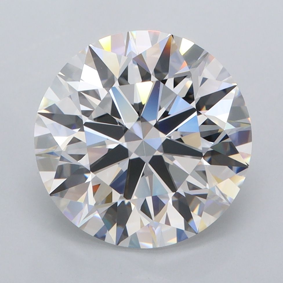 Round Lab-Grown Diamond 3.94ct D FL