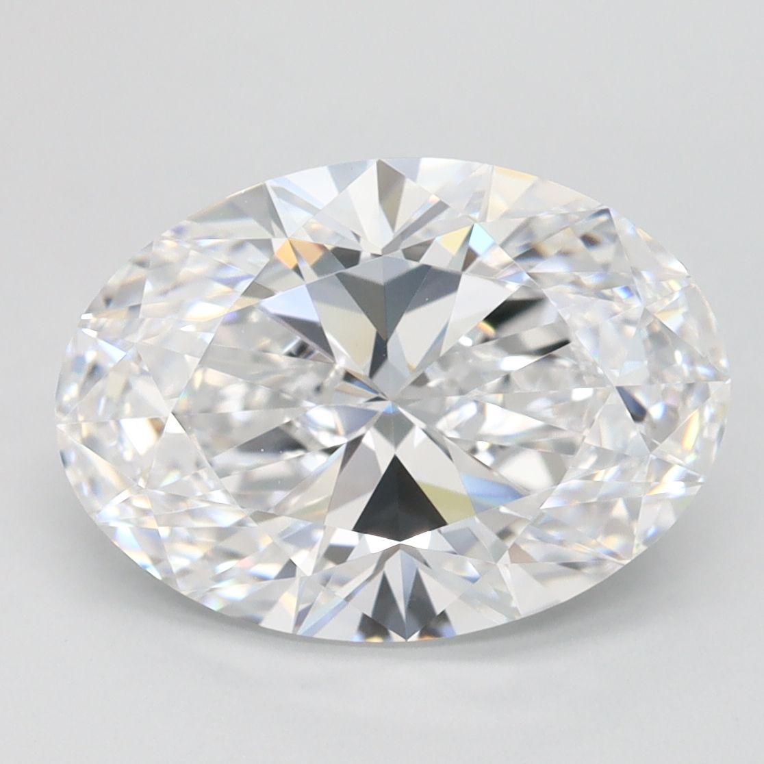 Oval Lab-Grown Diamond 3.02ct D IF