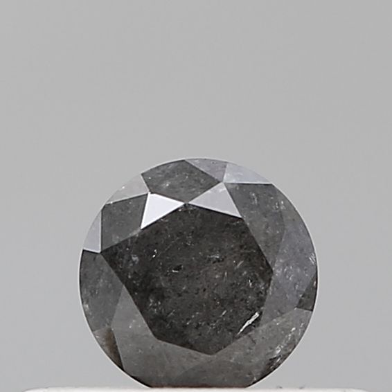 Round Salt And Pepper Natural Diamond 0.31ct VS1 loose diamond