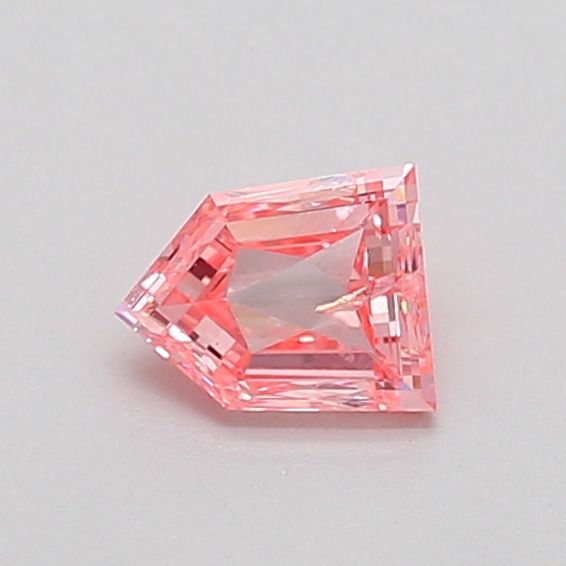 Bullet Fancy Vivid Pink Lab-grown Diamond 0.37ct I1 loose diamond