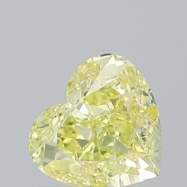 Heart Fancy Intense Yellow Natural Diamond 1.01ct SI1 loose diamond
