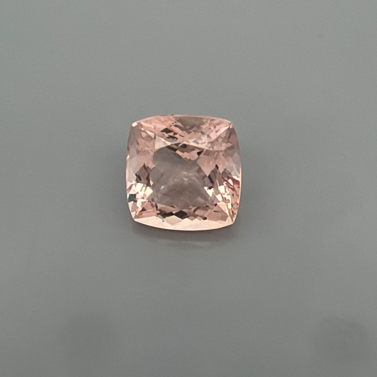 Cushion Pink Morganite 5.38ct loose gemstone