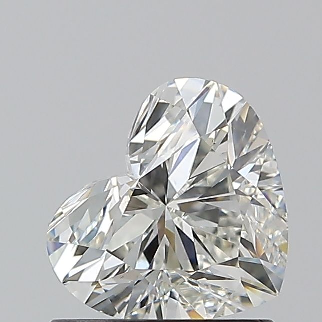 Heart Natural Diamond 1.00ct I VS2