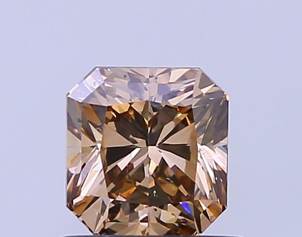 Square Radiant Fancy Brown Natural Diamond 1.01ct SI1 loose diamond