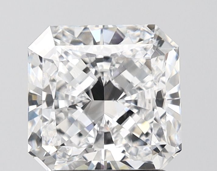 Square Radiant Lab-Grown Diamond 2.01ct D VVS1