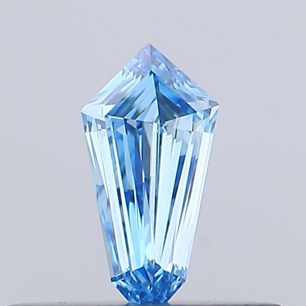 Shield Fancy Vivid Blue Lab-grown Diamond 0.19ct VS1 loose diamond