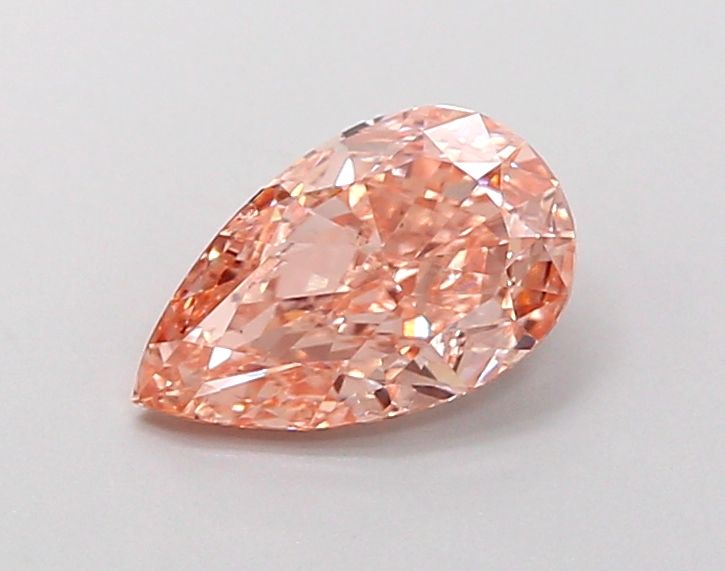 Pear Fancy Brownish Orange Lab-grown Diamond 1.18ct VS2 loose diamond