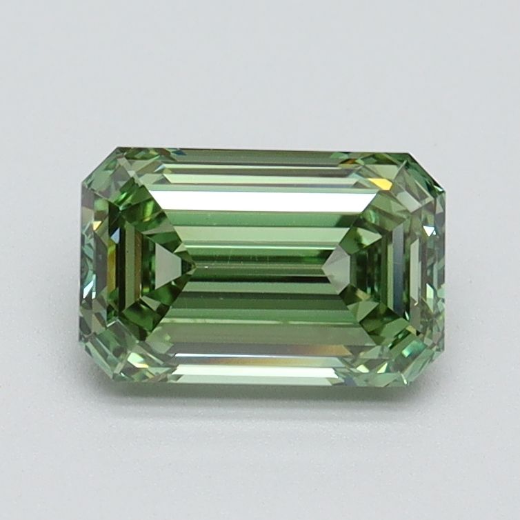 Emerald Fancy Vivid Green Lab-grown Diamond 1ct VS1 loose diamond