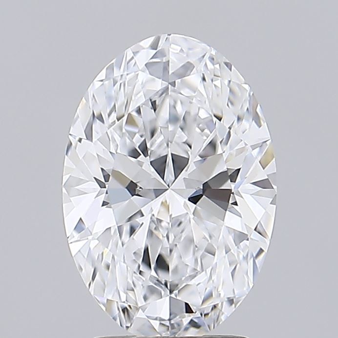 Oval Lab-Grown Diamond 2.54ct D IF