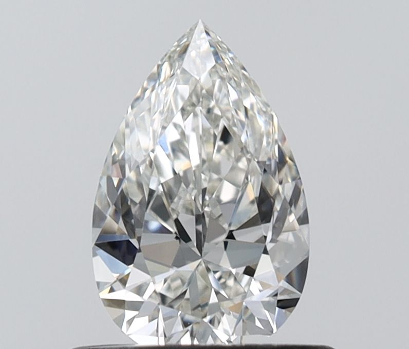 Pear Natural Diamond 0.55ct G VVS1