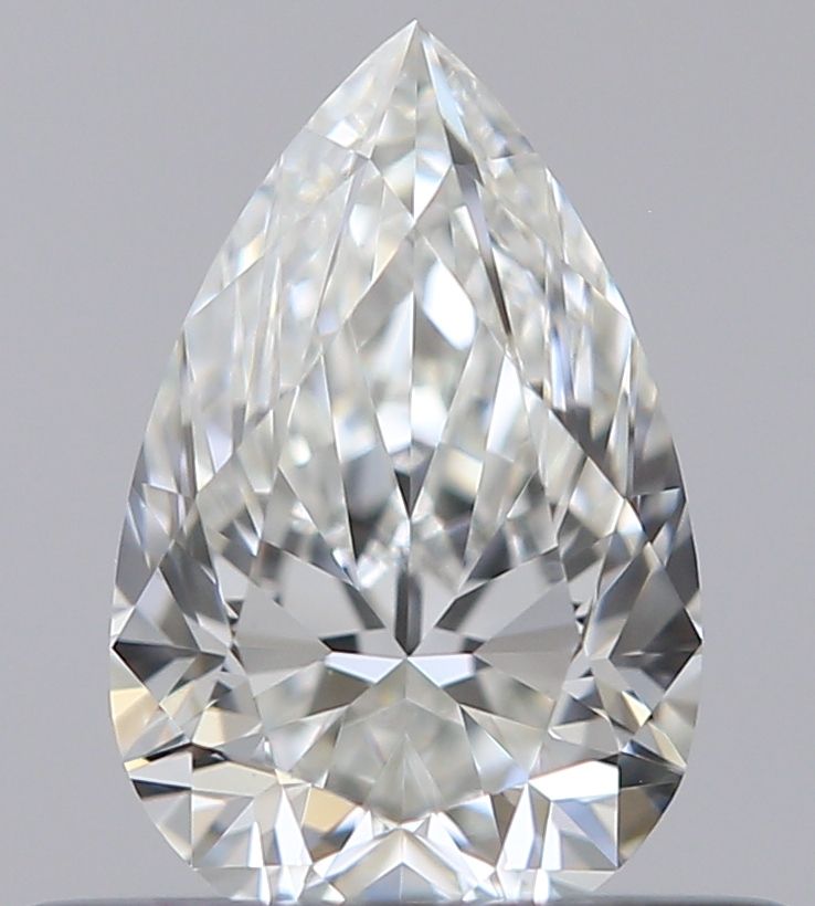 Pear Natural Diamond 0.41ct I IF