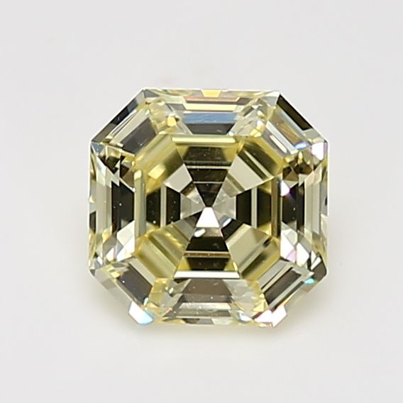 Asscher Fancy Yellow Natural Diamond 1.15ct VS2 loose diamond