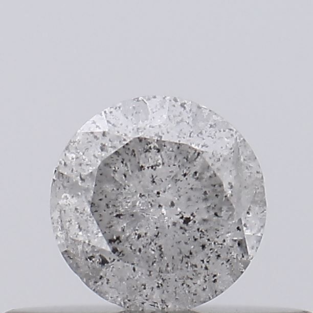 Round Salt And Pepper Natural Diamond 0.28ct I3 loose diamond