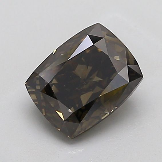 Cushion Fancy Deep Gray Lab-grown Diamond 2.12ct VS1 loose diamond