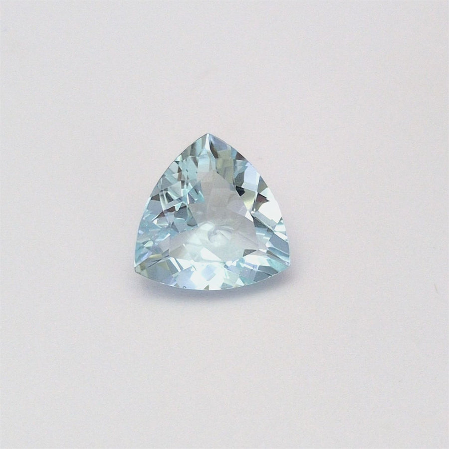 Triangular Blue Aquamarine 2.56ct loose gemstone