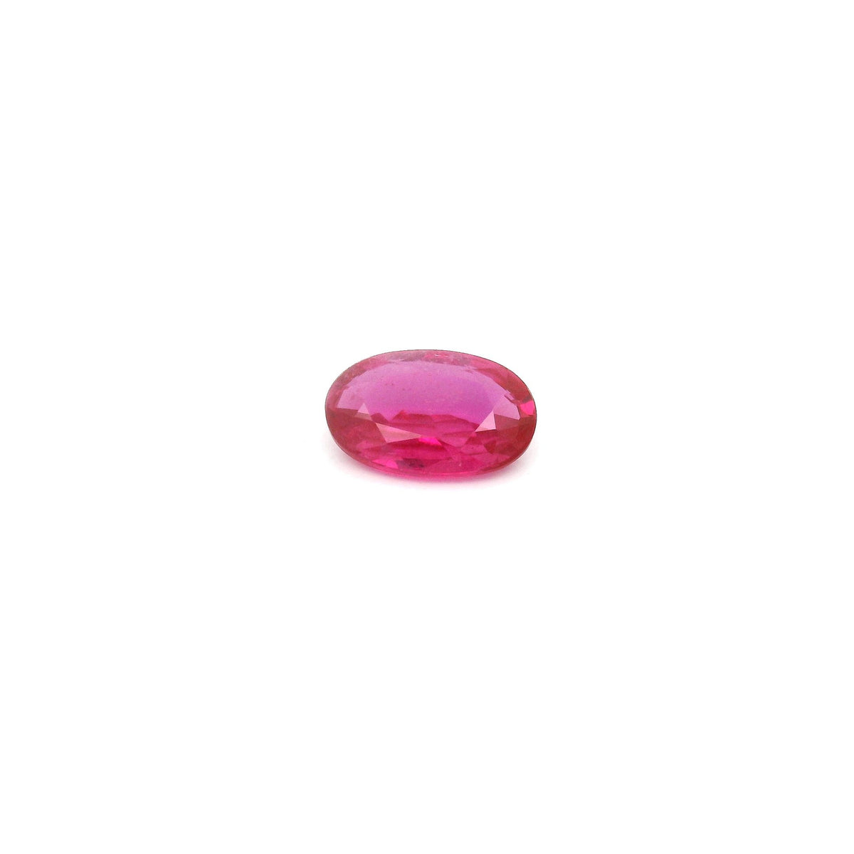 Oval Red Ruby 0.52ct loose gemstone