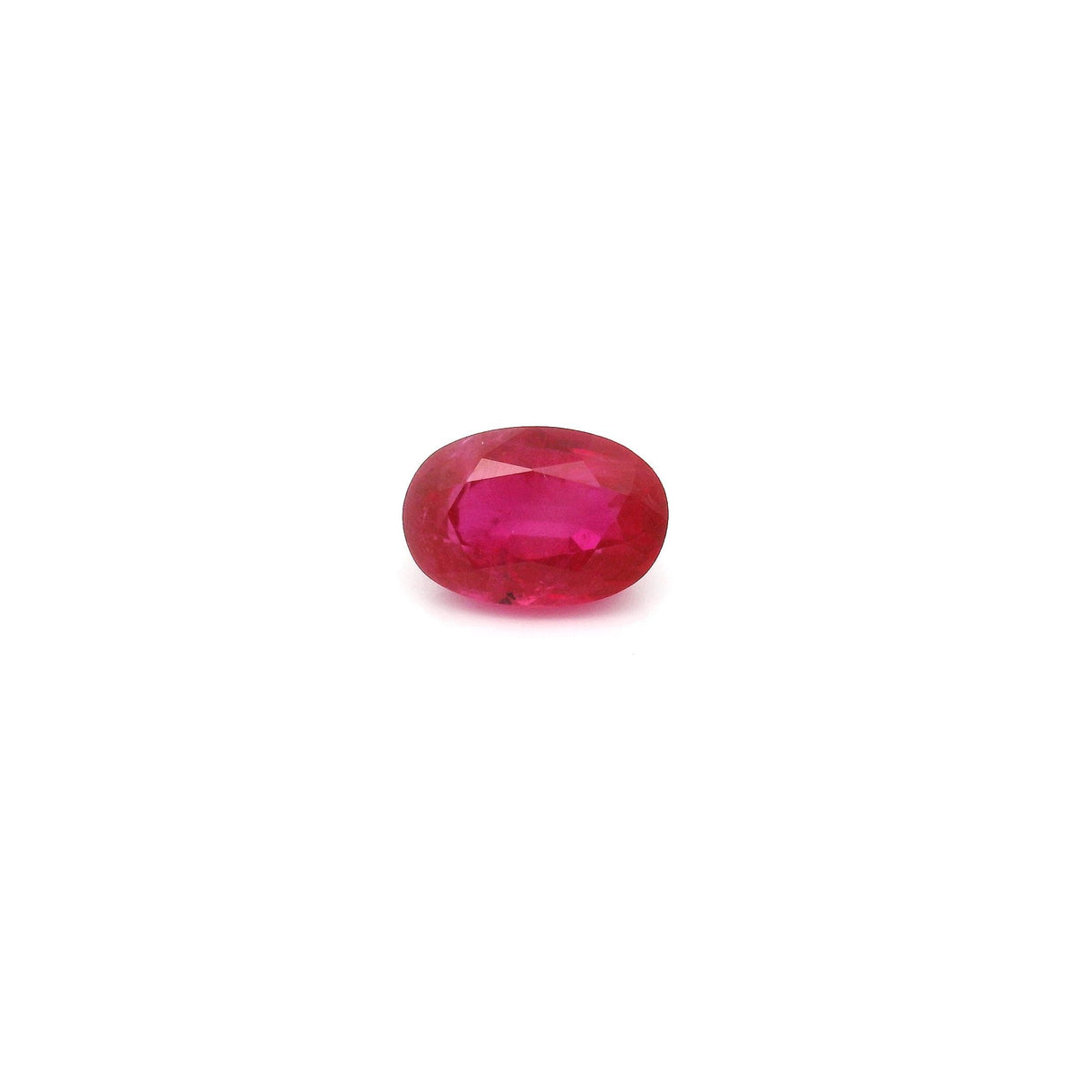Oval Red Ruby 0.86ct loose gemstone