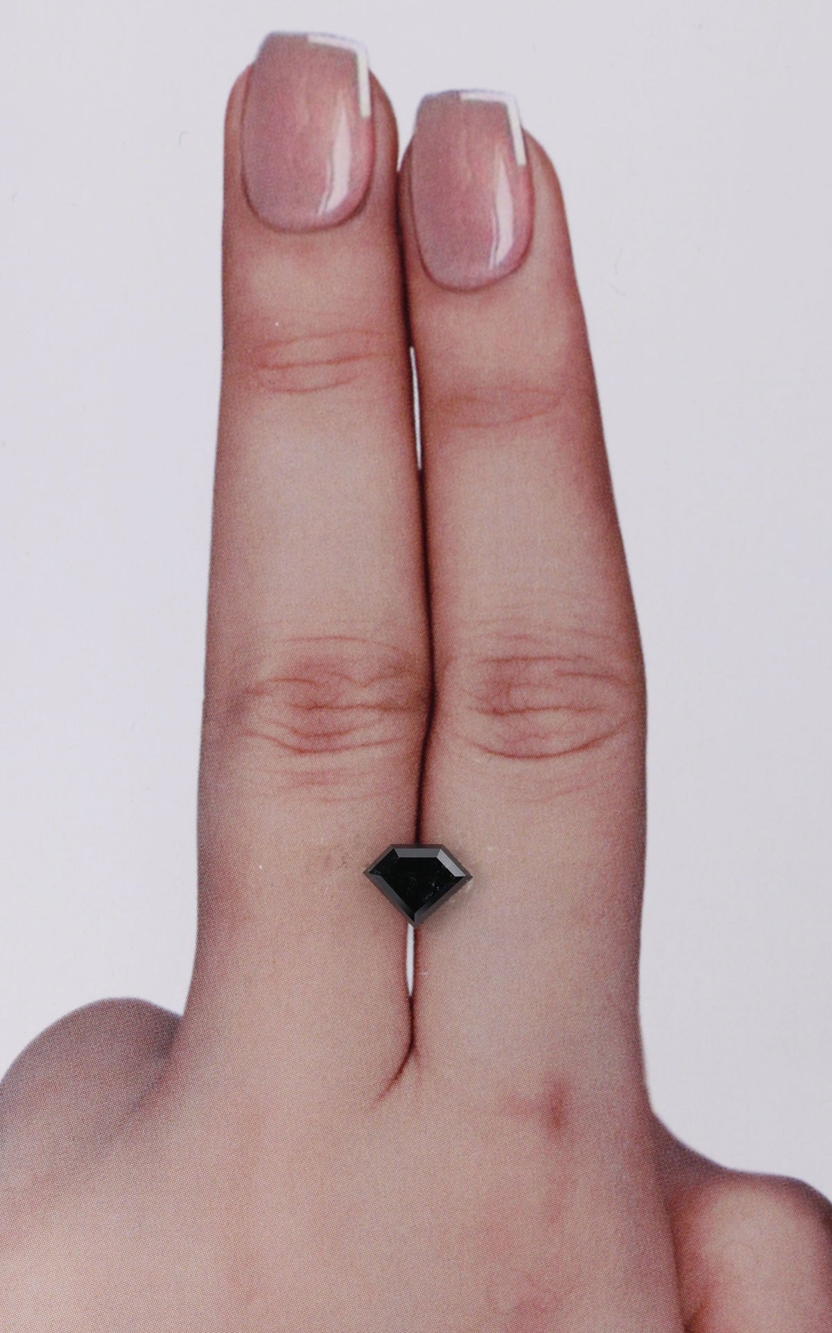 Shield Black Natural Diamond 1.08ct loose diamond