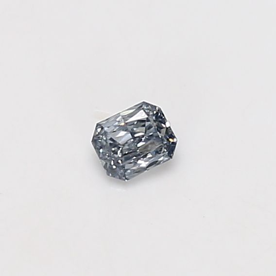 Radiant Fancy Blue Natural Diamond 0.12ct VS2 loose diamond