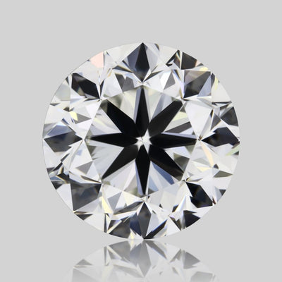 Round Natural Diamond 2.01ct J VVS2