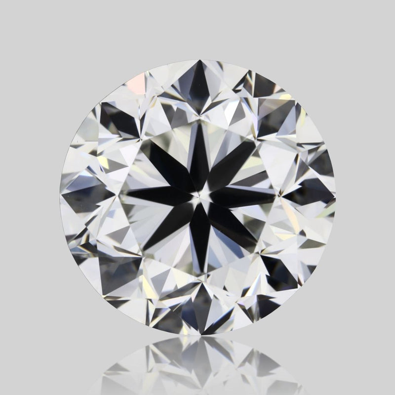 Round Natural Diamond 2.01ct J VVS2