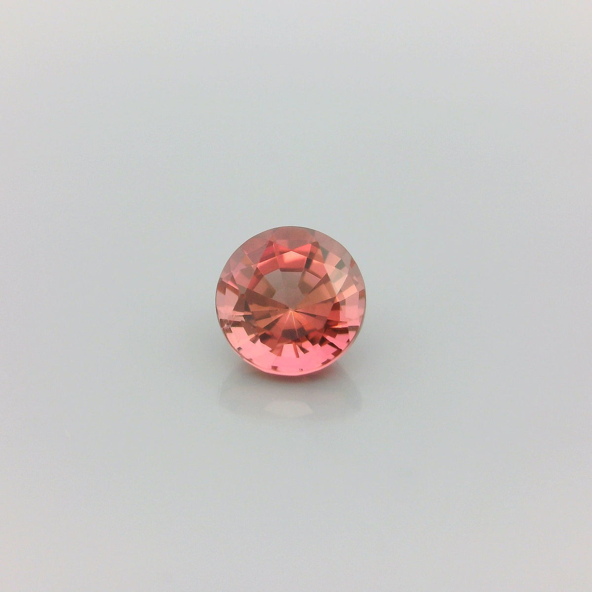 Round Pink Tourmaline 0.85ct loose gemstone