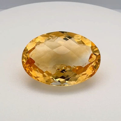 Oval Orange Citrine 10.655ct loose gemstone