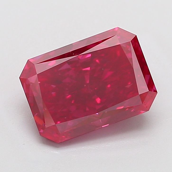 Radiant Fancy Vivid Red Lab-grown Diamond 4.02ct VS2 loose diamond