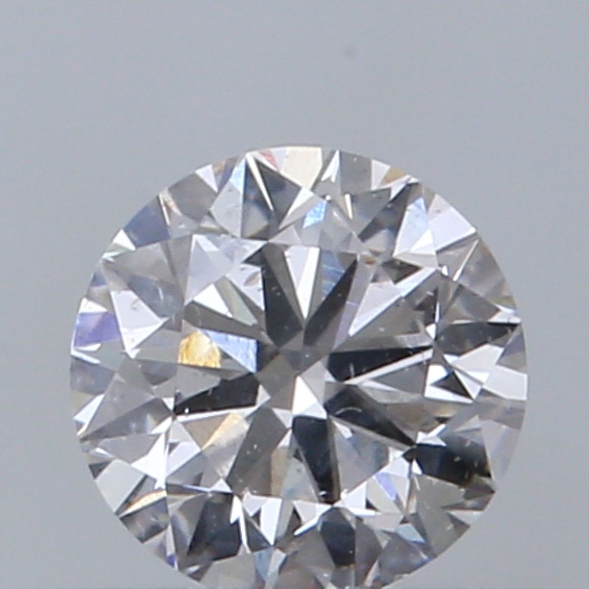 Round Faint Pinkish Brown Natural Diamond 0.5ct SI1 loose diamond