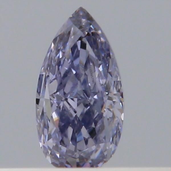 Pear Fancy Grayish Blue Natural Diamond 0.09ct loose diamond